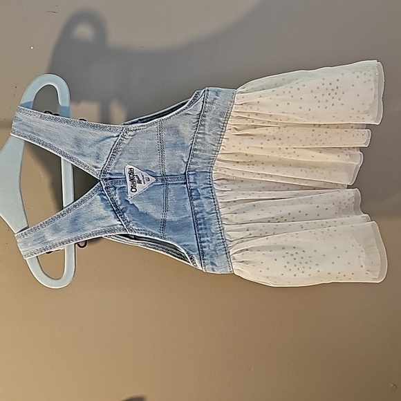 Osh Kosh Overall Dress w Tulle Skirt - Picture 6 of 7